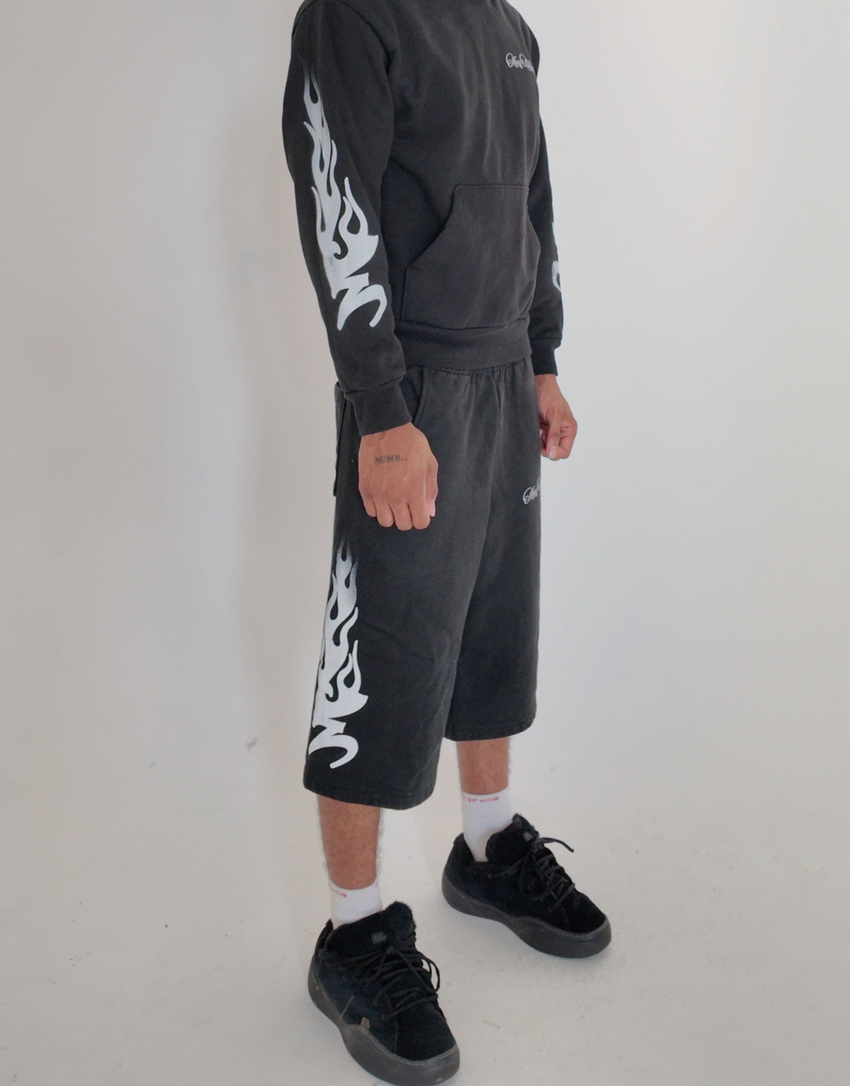 MISERY BEHAVIOR FLAME HOODIE