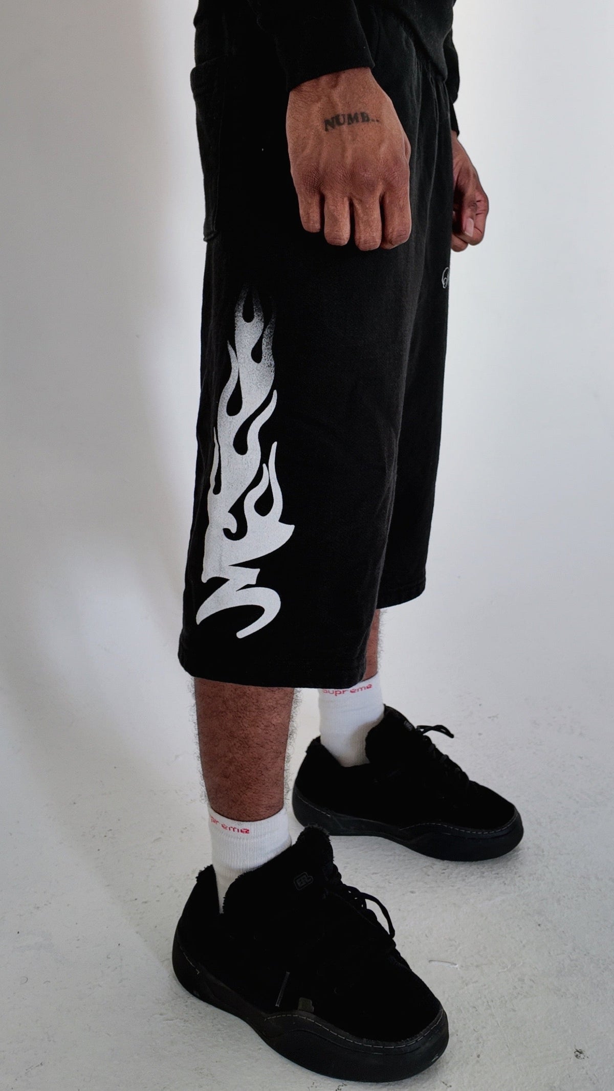 MISERY BEHAVIOR FLAME SHORTS