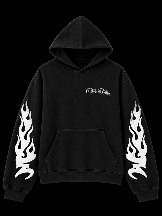 MISERY BEHAVIOR FLAME HOODIE
