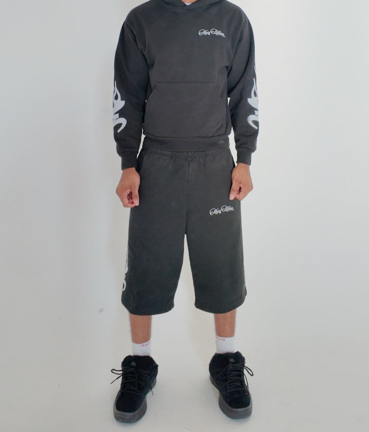 MISERY BEHAVIOR FLAME HOODIE