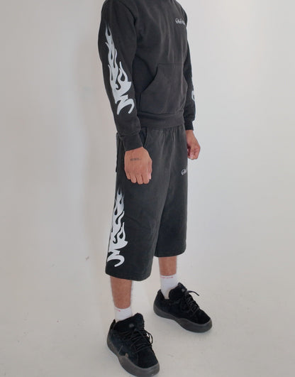 MISERY BEHAVIOR FLAME HOODIE
