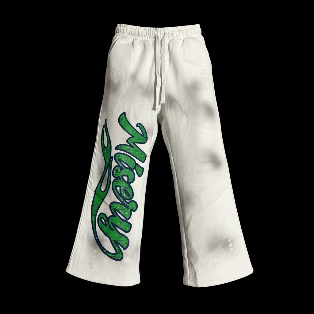 "WHAT THE" WHITE MISERY SWEATS