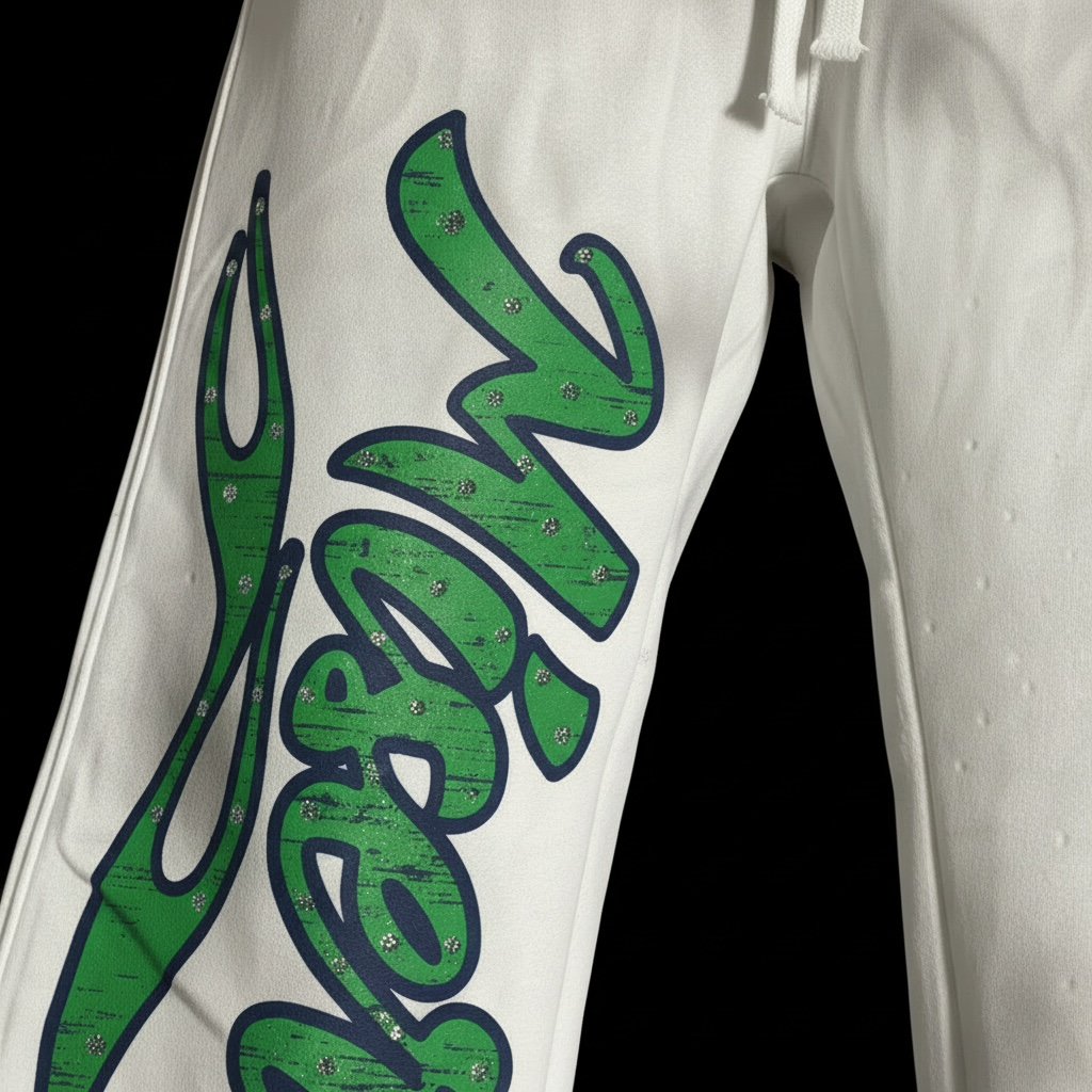 "WHAT THE" WHITE MISERY SWEATS