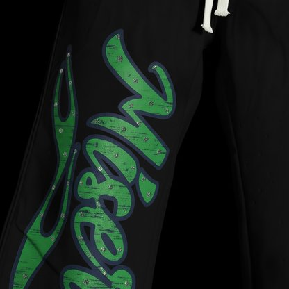 "WHAT THE" BLACK MISERY SWEATS